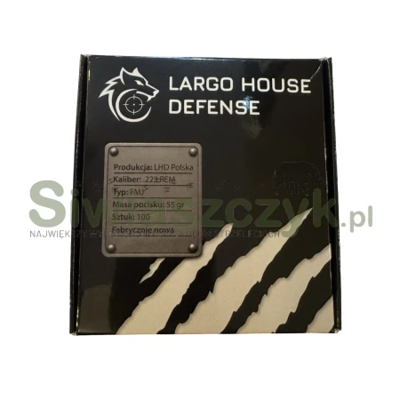 Amunicja LHD 223Rem FMJ 3,56g(55gr)(100szt.)-167092