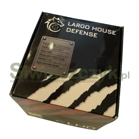 Amunicja LHD 223Rem FMJ 3,56g(55gr)(100szt.)-167091