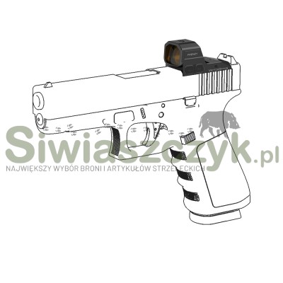 Kolimator VECTOR OPTICS Frenzy FA - Red Dot - 3 MOA - Glock MOS - SCRD-81-167201