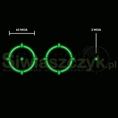 Kolimator HOLOSUN AEMS EVO - Green Dot - Picatinny - Czarny - AEMS-EVO-GR-167205