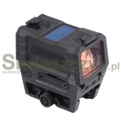  Kolimator HOLOSUN AEMS EVO - Red Dot - Picatinny - Czarny - AEMS-EVO-RD-167206