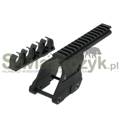 Szyna picatinny LEAPERS UTG Optic Mount Remington 870 & 870 DM Mag-Fed z ładownicą - MT-RM870-167238