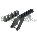 Szyna picatinny LEAPERS UTG Optic Mount Mossberg 500 & 590 DM Mag-Fed z ładownicą - MT-MB590-167242