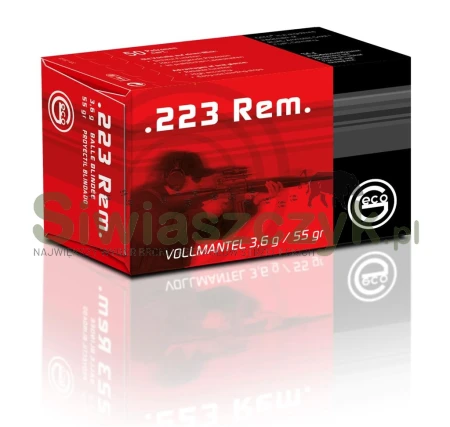 Amunicja GECO .223 Rem. - FMJ - 3,56g / 55gr-101147