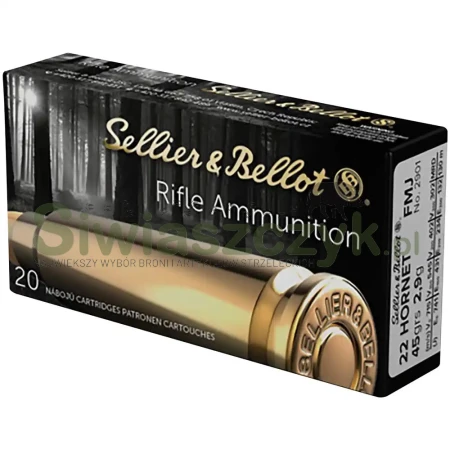 Amunicja S&B .22 Hornet - SP - 2,9g / 45gr-120688