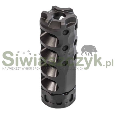 Hamulec wylotowy PRECISION ARMAMENT Hypertap - 6,5mm/.264 - 5/8"-24 - DLC Matte Black-167249