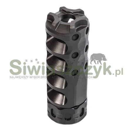 Hamulec wylotowy PRECISION ARMAMENT Hypertap - 6,5mm/.264 - 5/8"-24 - DLC Matte Black-167249