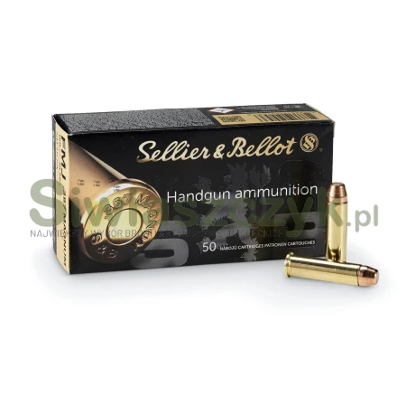 Amunicja kulowa S&B .357 Mag. - FMJ - 10,25g / 158gr-101127