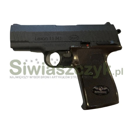 Pistolet hukowy LEXON 11 M1 kal. .22 Long (6 mm) - brązowy chwyt-167251