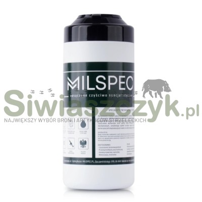 Czyściwo specjalistyczne MILSPEC Heavy Duty - Bezpyłowe - Mokre - 50 sztuk-167293