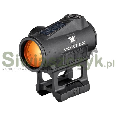 Kolimator VORTEX Crossfire II - Solar - Red Dot - 2 MOA - Picatinny - CF2-RD2-SLR-167299