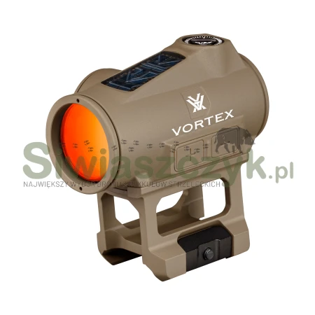 Kolimator VORTEX Crossfire II - Solar - Red Dot - 2 MOA - Picatinny - Tan - CF2-RD2-SLR-T-167301