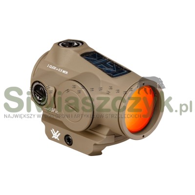 Kolimator VORTEX Crossfire II - Solar - Red Dot - 2 MOA - Picatinny - Tan - CF2-RD2-SLR-T-167302
