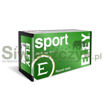 Amunicja kulowa ELEY .22 LR Sport - 2,60g / 40gr-101111