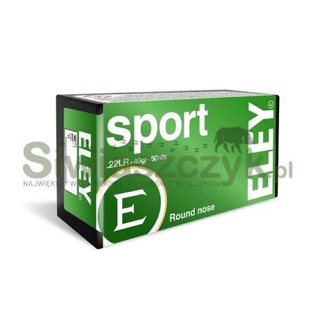 Amunicja kulowa ELEY .22 LR Sport - 2,60g / 40gr-101111