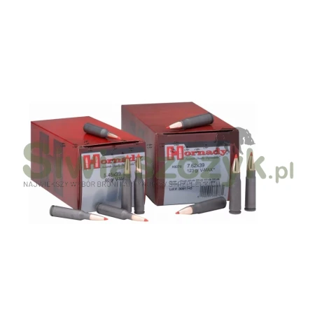 Amunicja kulowa HORNADY 7,62x39 Steel Match - SST / Super Shot Tip - 7,97g / 123gr - 50szt. - 8078-167309
