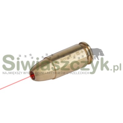 Nabój laserowy VECTOR OPTICS - 9 mm - Czerwony laser - Mosiężny - SCBCR-11-167330