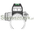  Poziomica VECTOR OPTICS do lunety ze szkłem powiększającym X-ACCU - 34 mm - Czarny - SCTR-02-167334