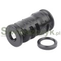 Kompensator LEAPERS UTG Pro Stubby Muzzle Brake PCC - 9 mm - 1/2"-28 - Czarny - TLUMD03-167337