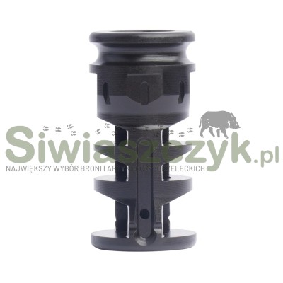 Kompensator LEAPERS UTG Pro Stubby Muzzle Brake PCC - 9 mm - 1/2"-28 - Czarny - TLUMD03-167338