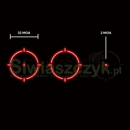 Kolimator HOLOSUN AEMS Macro - MRS - RMR - Czarny - AEMS-MACRO-RD -167340