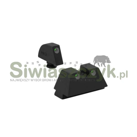 Przyrządy celownicze MEPROLIGHT Suppressor Hight Set - Glock 17/19/34 - Trytowe Tru-Dot (G/G) - Stalowe - ML-102243191 -167345