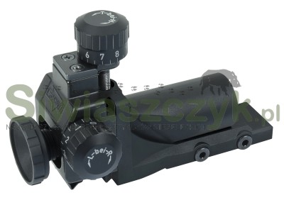 Diopter ANSCHUTZ na szynę 11mm - 1 klik = 2mm - 6805/10 klikowy-167342