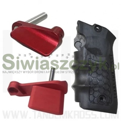 Zestaw tuningowy TANDEMKROSS Get a Grip Kit - Ruger MK IV 22/45 - Czerwony - TK26N0308RED1-167403