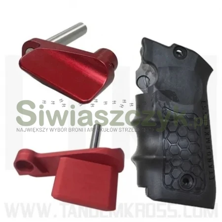 Zestaw tuningowy TANDEMKROSS Get a Grip Kit - Ruger MK IV 22/45 - Czerwony - TK26N0308RED1-167403