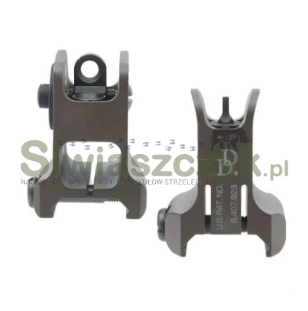 Przyrządy celownicze DANIEL DEFENSE Front/Rear Sight Combo - Picatinny - Aluminium lotnicze - 19-088-09116-167419