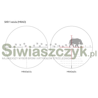 Luneta celownicza DELTA OPTICAL Javelin - 3.5-21x50 - FFP - 34mm - SKR-1 - DO-2473-167546