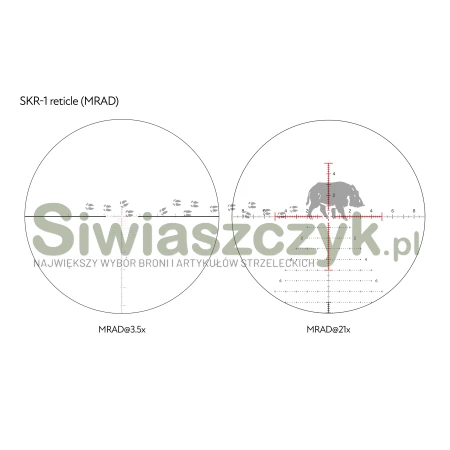 Luneta celownicza DELTA OPTICAL Javelin - 3.5-21x50 - FFP - 34mm - SKR-1 - DO-2473-167546