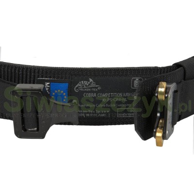 Pas taktyczny HELIKON-TEX Cobra Competition Range Belt - 45mm - Rozm. XL - Black - PS-CR4-NL-01-B06-167560