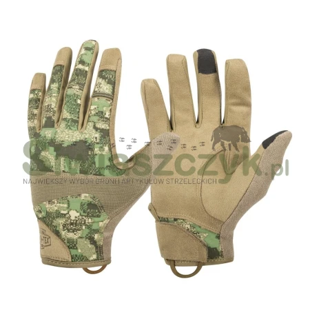 Rękawice HELIKON-TEX Range Tactical - PenCott WildWood / Coyote - Rozm. S - RK-RNG-PO-4511A-B03-167561