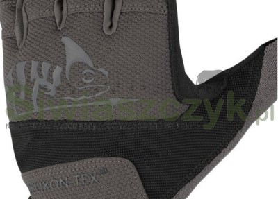 Rękawice HELIKON-TEX Range Tactical - Czarny / Shadow Grey A - Rozm. XXL - RK-RNG-PO-0135A-B07-167574