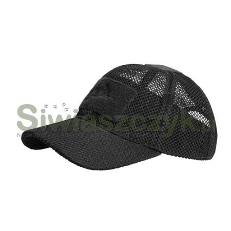 Czapka z daszkiem HELIKON-TEX Baseball MESH - Mesh - Czarny - CZ-BBM-PO-01-167601