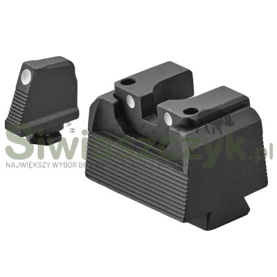 Przyrządy celownicze LPA Sig Sauer P226 / P229 / P320 / P365 OR - Regulowane - 3-Dot - RDS04SS30-167694
