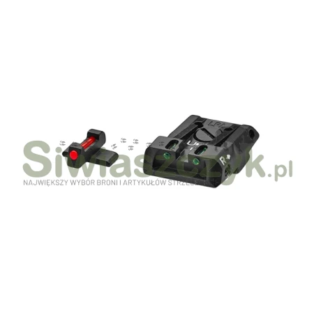 Przyrządy celownicze LPA Sig Sauer P226 / P229 / P320 / Bersa TPR / CZ Shadow 2 Carry / HS Echelon - Regulowane - Światłowód - SPF20SS-167695