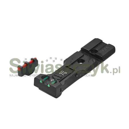 Przyrządy celownicze LPA S&W 629, 686, 586, 627, 66, 67, 696, 17, 19, 657, 610, 625, 29, 27 - Regulowane - Światłowód - TTF98BE-167700