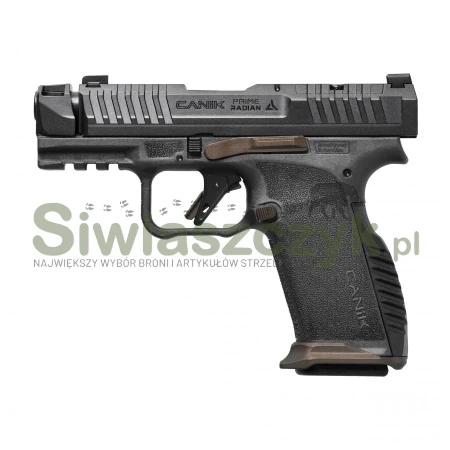Pistolet CANIK Prime Radian kal. 9x19 mm - Szary - OR / RMSc - 3,7" - CE172C-167756