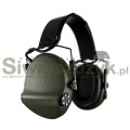 Ochronniki słuchu SORDIN Supreme X2 Headband Leather Gel Green (301006-10G)-167769