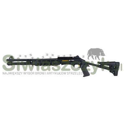 Strzelba samopowtarzalna AKSA S4 Extreme AL kal. 12/76 - 18,5" - 6+1-167799