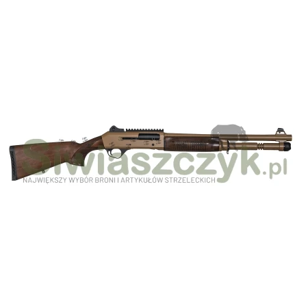 Strzelba samopowtarzalna AKSA S4 Heritage FX-51 Wood kal. 12/76 - 18,5" - 6+1 - FDE-167800