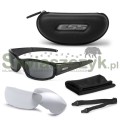 Okulary balistyczne ESS CDI - Czarny - Przezroczyste / Przyciemnione - 740-0296-167835
