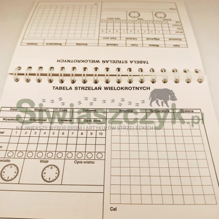 Dziennik strzelań PWS-111732