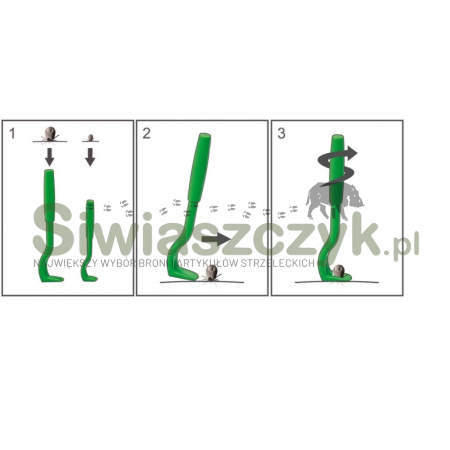 Kleszczołapki Tick Twister 2 szt -111557