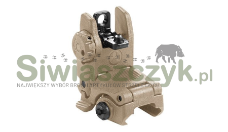 Celownik przeziernikowy składany Magpul MBUS® Sight Rear (MAG248-FDE)-111718